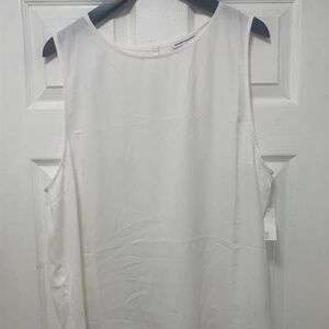 Amazon Essentials Sleeveless Layering Tank Top Crew Neck - XXL Ivory